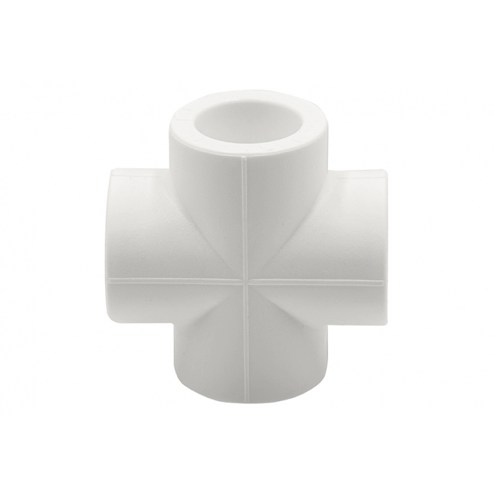 Крестовина полипропиленовая 20 EVER PLAST /белый